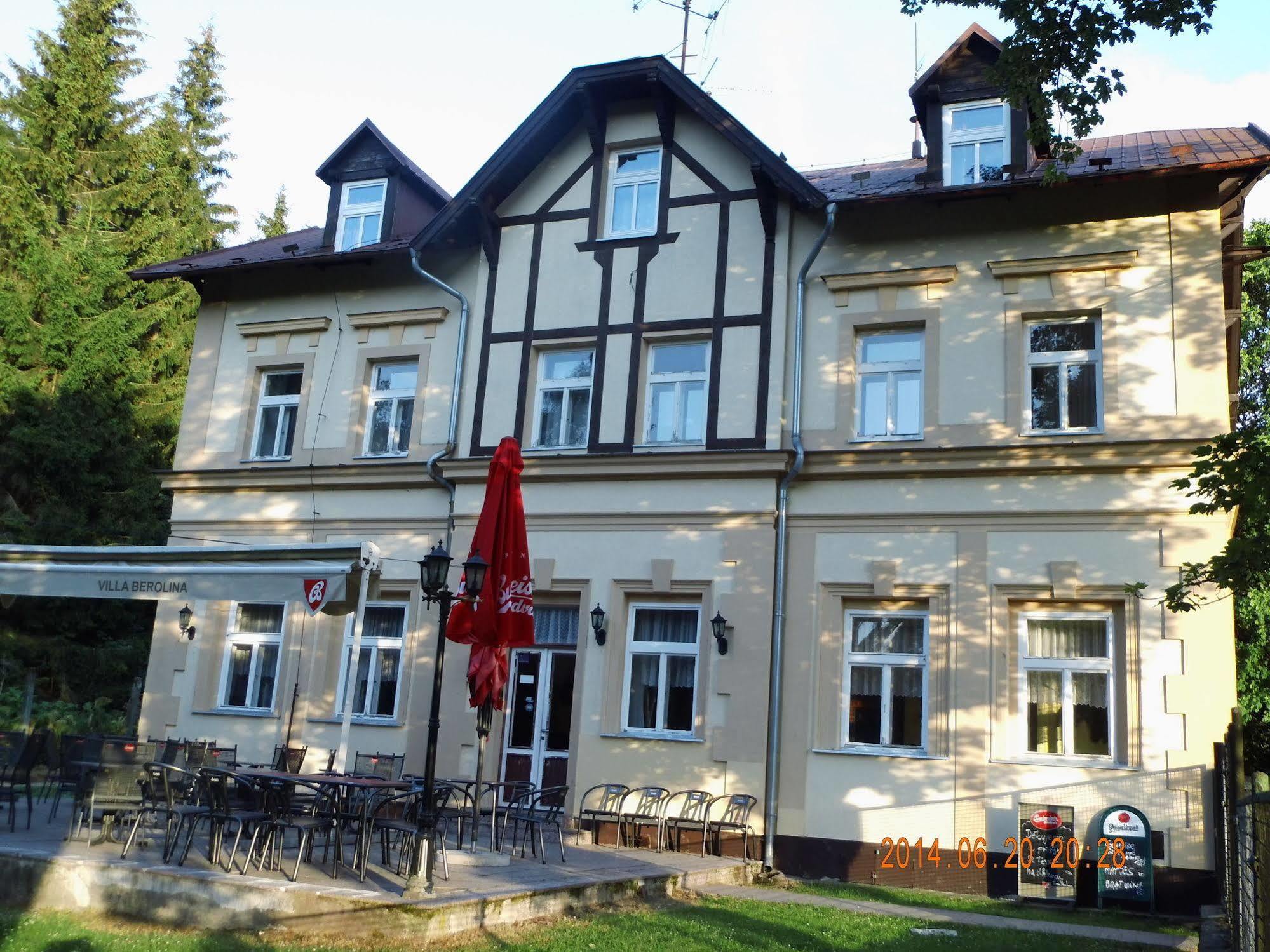 Pension Villa Berolina Mariánské Lázně المظهر الخارجي الصورة